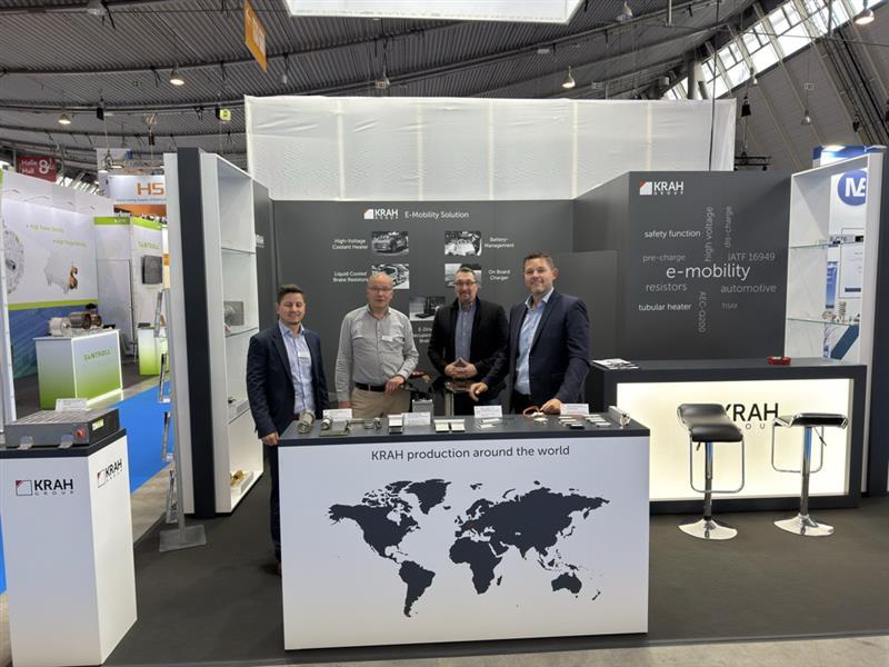 KRAH Messeteam auf der Battery Show Europe 2025